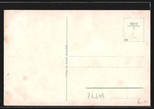 AK Rosenfeld / Württ., Ortsansicht mit Wäldchen