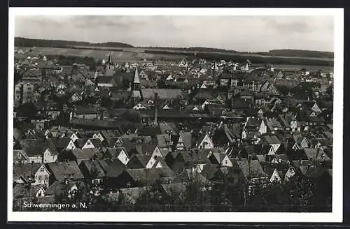 AK Schwenningen / Neckar, Ortsansicht aus der Vogelschau