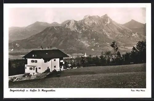 AK Brannenburg, Berggasthaus und Cafe St. Margarethen