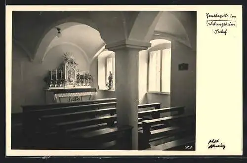 AK Seehof, Hauskapelle im Erholungsheim, Innenansicht