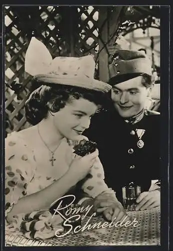 AK Schauspielerin Romy Schneider in Wien bleibt Wien