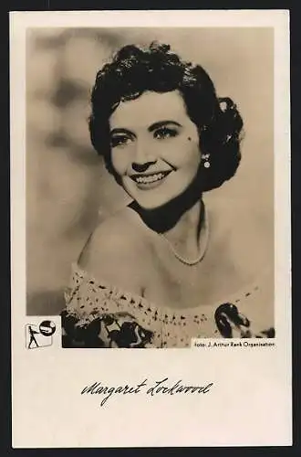 AK Schauspielerin Margaret Lockwood mit bezauberndem Lächeln