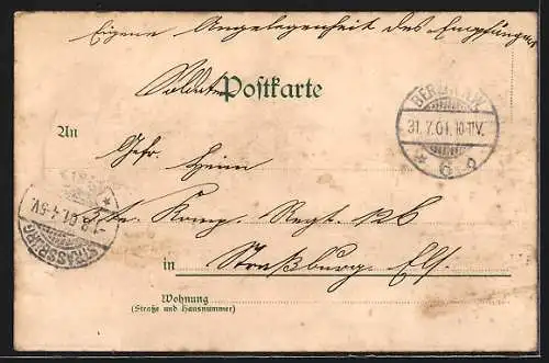 Lithographie Alt-Berlin, Anlagen am Wasser