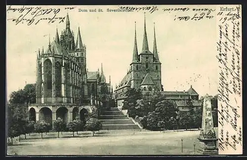 AK Erfurt, Dom und St. Severikirche