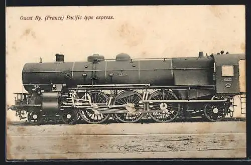 AK Ouest Ry. Pacific type express