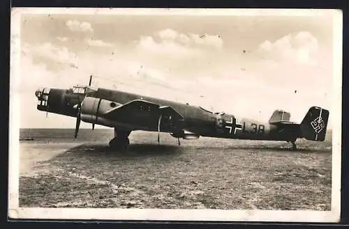 AK Kampfflugzeug Junkers Ju 86 K