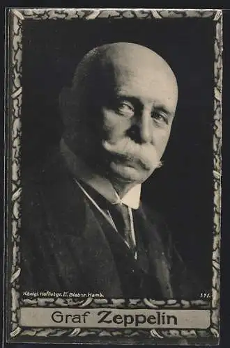 AK Graf Ferdinand von Zeppelin im Anzug