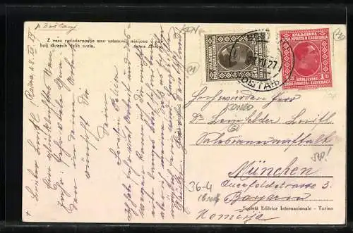 AK Kongo, Missionar packt beim Bau eines Gebäudes mit an