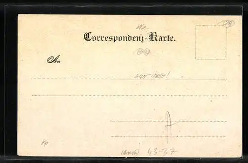 AK Wien, Wiener Prater, Haupt-Allee, Rundgebäude mit Turm