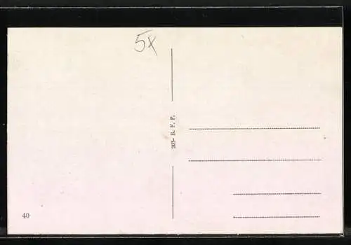 AK Plzen, Strassenpartie mit grossen Gebäuden