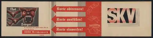Klapp-AK München, Süddeutscher Krankenversicherungsverein, Anforderung von Drucksachen zur Aufklärung