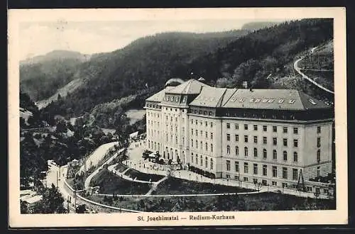 AK St. Joachimsthal / Jachymov, Radium-Kurhaus