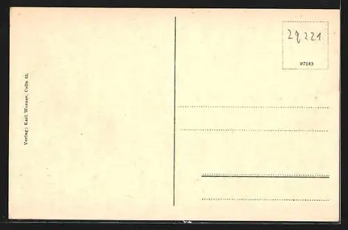 AK Celle, Poststrasse mit alten Giebelhäusern, Strassenbahn