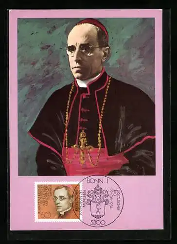 Maximum-AK München, 88. Deutscher Katholikentag 1984, Papst Pius XII.