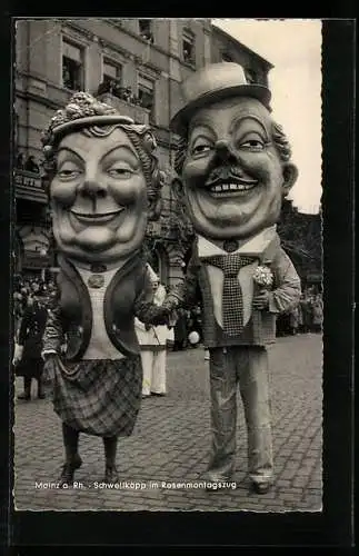 AK Mainz, Schwellköpp im Rosenmontagszug