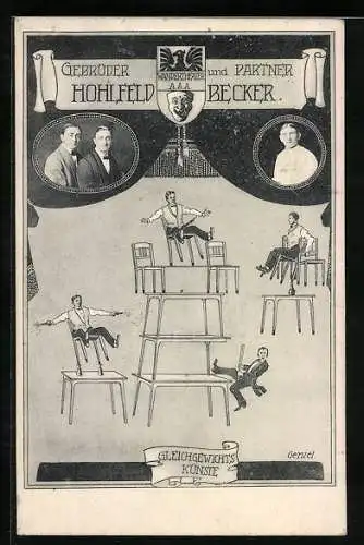 AK Gleichgewichtskünste Gebrüder Hohlfeld Becker