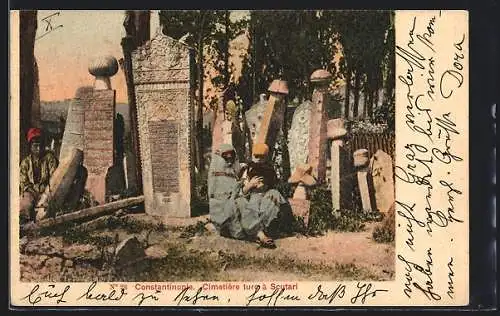 AK Constantinople, Cimetière turc à Scutari