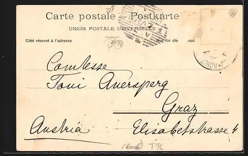 AK Constantinople, Cimetière turc à Scutari