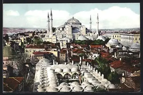 AK Constantinople, Vue panoramique de Ste. Sophie