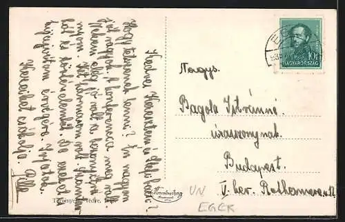 AK Eger, Angolkisasszonyok egri B. M. W. intézete