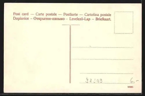 AK Veitshöchheim, Säulentempel mit Sonnenbahn