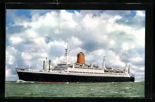 AK Passagierschiff Bremen bei voller Fahrt