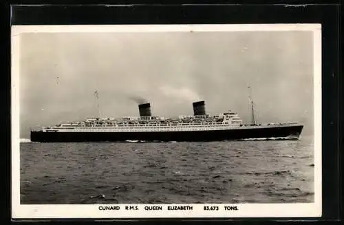 AK Cunard RMS Queen Elizabeth