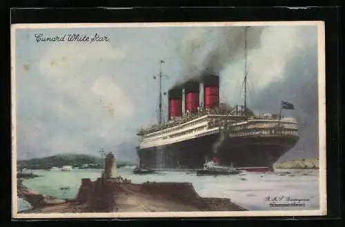AK Cunard Line RMS Berengaria