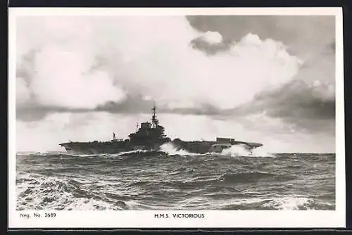 AK Flugzeugträger HMS Victorious