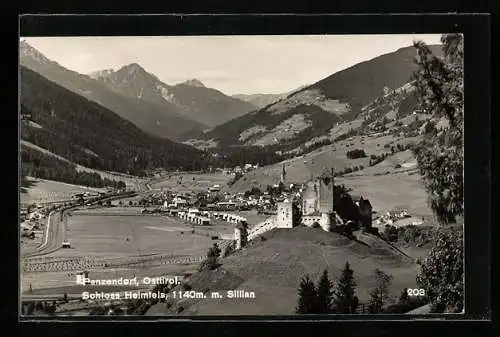 AK Panzendorf /Osttirol, Schloss Heimfeld, mit Sillian