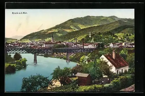 AK Bruck a. d. Mur, Gesamtansicht