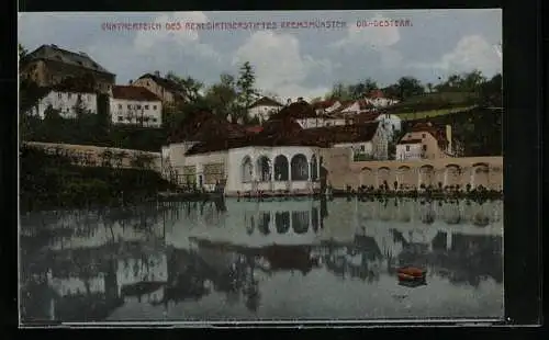 AK Kremsmünster, Guntherteich des Benediktinerstiftes