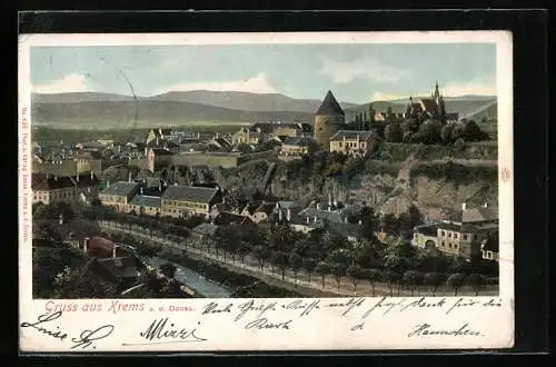AK Krems a. d. Donau, Teilansicht