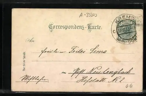 AK Krems a. d. Donau, Teilansicht