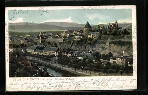 AK Krems a. d. Donau, Teilansicht