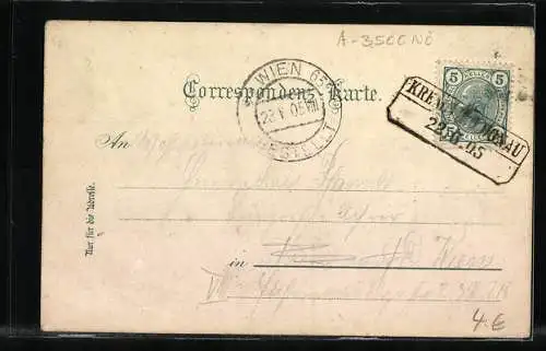 AK Krems a. d. Donau, Teilansicht