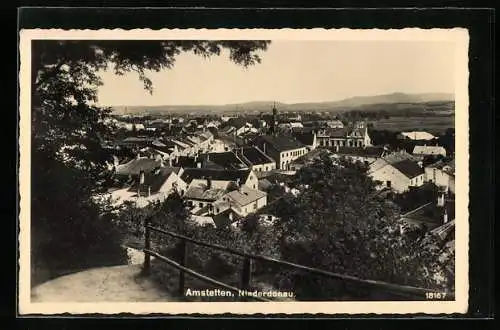 AK Amstetten /Niederdonau, Teilansicht