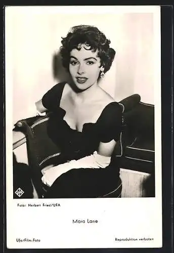 AK Schauspielerin Mara Lane in einer Filmszene