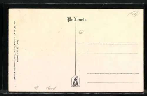 Künstler-AK Franz Jung-Ilsenheim: Geschmückter Wagen auf Militärparade