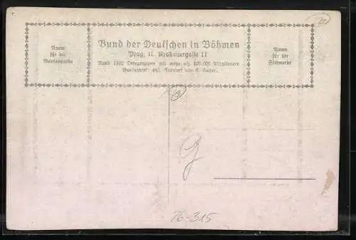 Künstler-AK Ernst Kutzer: Du musst verstehn! Aus Eins mach Zehn, Szene aus Goethes Faust