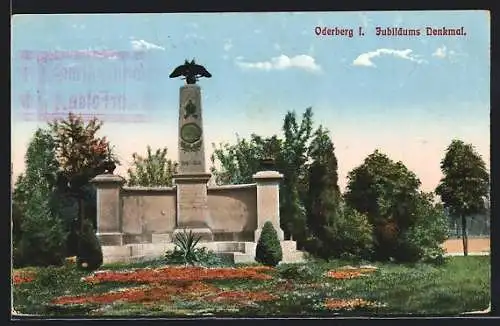 AK Oderberg, Jubiläums-Denkmal