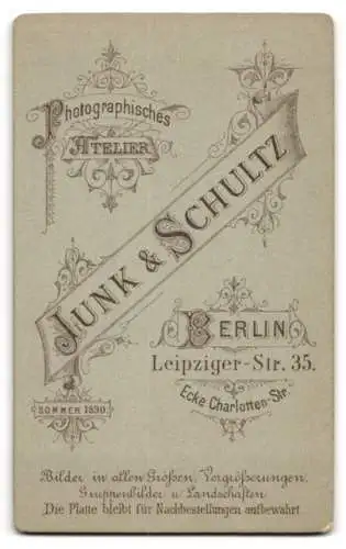 Fotografie Junk & Schultz, Berlin, Leipziger Str. 35, Elegantes Bürgerliches Paar