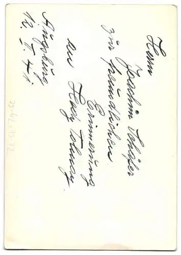 Fotografie Grotesktänzerin Hedy Tolmay, verschiedene Bühnenszenen, Autograph Rückseitig, Augsburg 1941