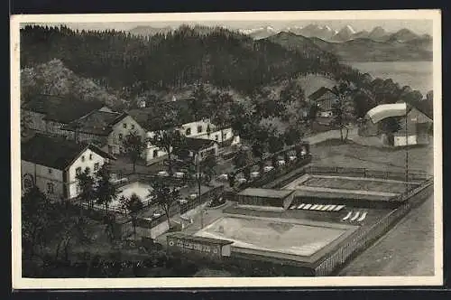 AK Munderfing, Achtal, Jausenstation zum Schnapsbrenner