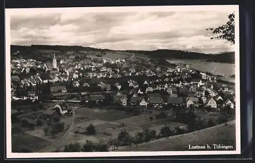 AK Lustnau b. Tübingen, Blick über die Dächer