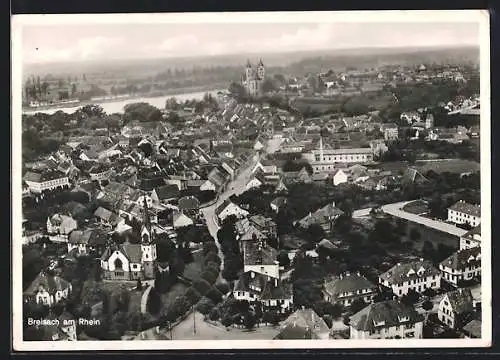 AK Breisach /Rh., Ortsansicht aus der Vogelschau