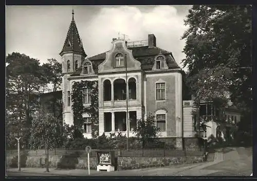 AK Zinnowitz auf Usedom, Feriendienst IG Wismut, Heim Paul Gruner