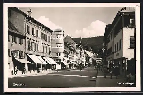 AK Bregenz, Geschäfte in der Kaiserstrasse