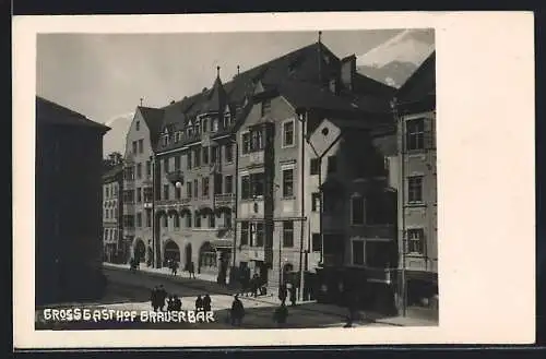 AK Innsbruck, Grossgasthof Grauer Bär