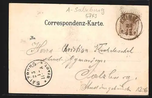 AK Krimml, Waltl`s Gasthof, Warnsdorfer-Hütte